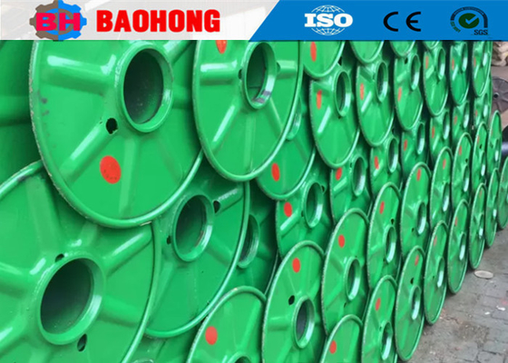 Onduli la bobina d'acciaio Bobbin For Stranding Machine dell'avvolgicavo