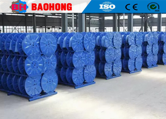 Avvolgicavo d'acciaio ondulato Bobbin Stranding Machine For Pipes a un solo strato