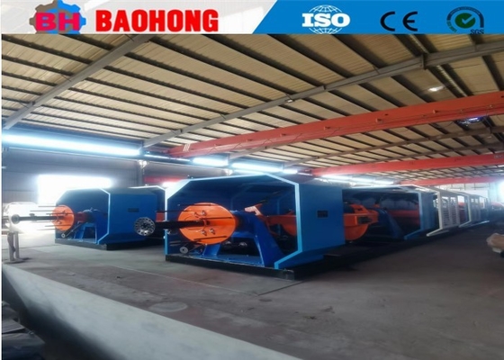 Macchine per la produzione di cavi e fili industriali Skip tipo Stranding 630/1 + 6