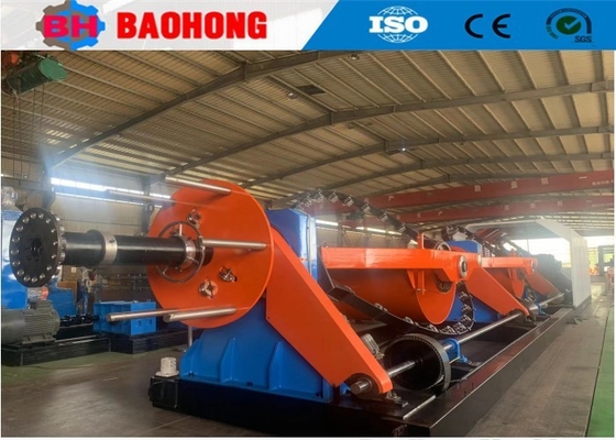 Macchine per la produzione di cavi e fili industriali Skip tipo Stranding 630/1 + 6