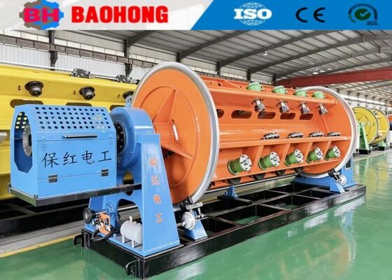 Tipo rigido alluminio e macchina di incaglio di rame con caricamento automatico/macchina della fabbricazione di cavi