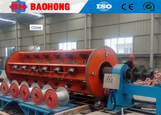macchina della fabbricazione di cavi del cavo di 69m/Min Rigid Stranding Machine Twisting