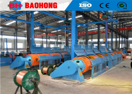 Cavo metallico d'acciaio /Cable d'incaglio tubolare che fa macchina con il freno pneumatico