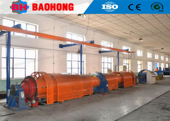 Macchina per la produzione di fili e cavi di tipo tubolare con bobina da 500 mm