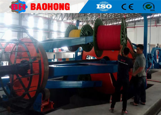 Cavo dello SpA che pone l'attrezzatura della fabbricazione di cavi delle bobine della macchina 1800mm