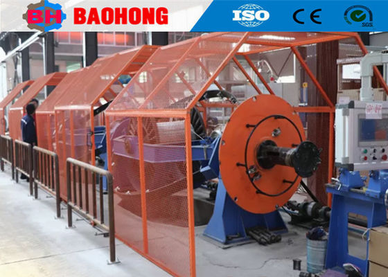 1250/1+3 di cavo di salto che sovrappone macchina 1250 motore della trazione del tamburo 15KW di millimetro