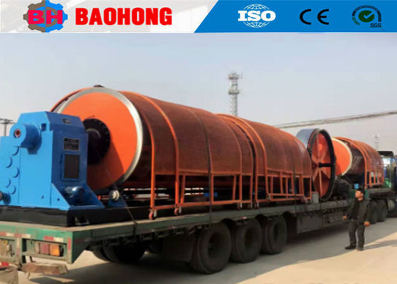 Macchina di incaglio rigida di caricamento di pavimento 500 Bobbin Cable Manufacturing Machine