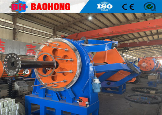 tamburo di 1250mm che sovrappone l'attrezzatura di produzione del cavo di alta precisione della macchina