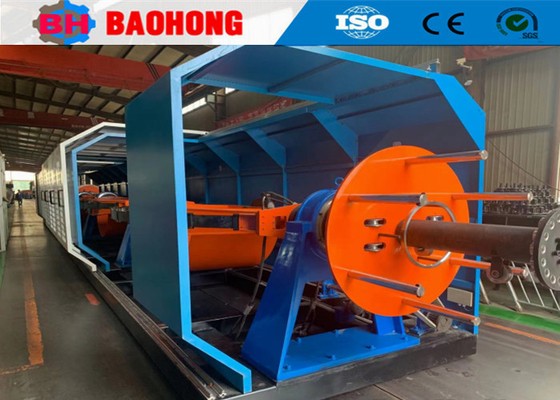 cavo di 500mm Bobbin Skip Stranding Machine Copper che torce macchina